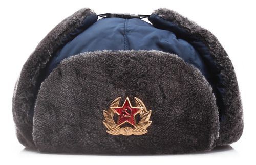 Sombrero Con Insignia De Piloto Soviético Comunismo