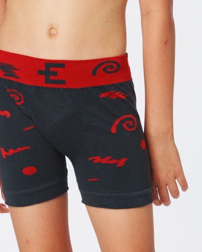 Imagen 6 de 9 de Pack X6 Bóxer Estampado De Niño Eyelit Art 4652