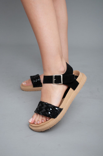 Sandalia Mujer Liviana Gomon Bajas Verano London Bym Shoes