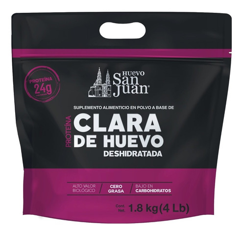 Bolsa Proteína Clara De Huevo Deshidratada 4lbs San Juan Fit