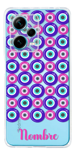 Funda Para Xiaomi Ojo Turco Personalizada Nombre