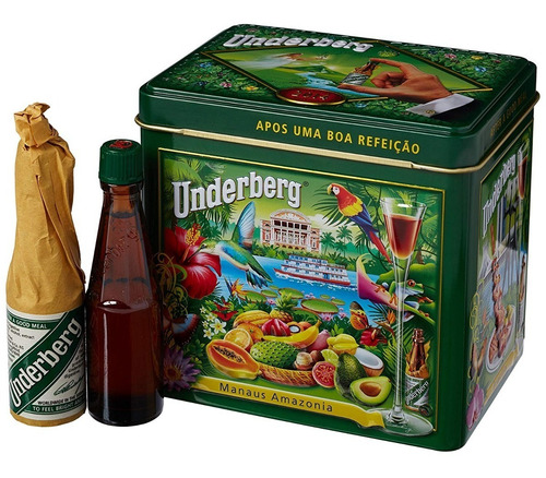 Underberg Digestivo Aleman Hierbas Lata X 12unid 20ml