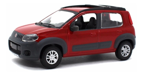 2012 Fiat Uno Way Vermelho 1/43 Norev 7729601