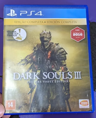Jogo Dark Souls III The Fire Fades Edition PS4 - Bandai Namco
