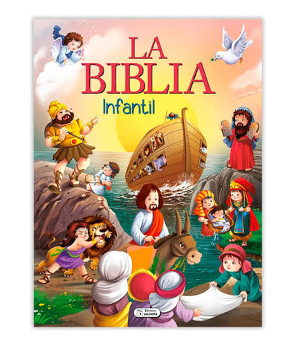 Libro La Biblia Infantil Niños Pasta Dura Ilustrada 