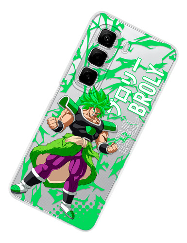 Funda Para Infinix Super Broly Saiyajin Dragon Ball Anime Broly Smart 7