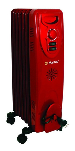 Aquecedor De Ambiente A Óleo 1500w Martau Bordo 220v 