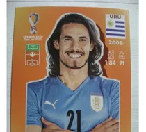 Comprar Figurita Edinson Cavani Qatar 2022 Panini Original 
