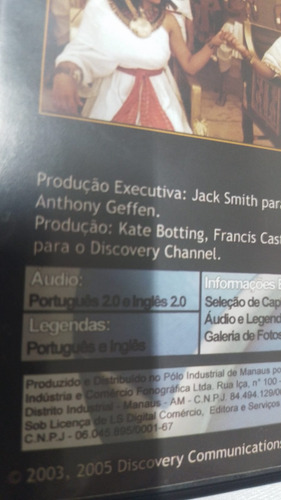 Dvd Discovery Channel - Nefertiti Revelada ( 20094 )