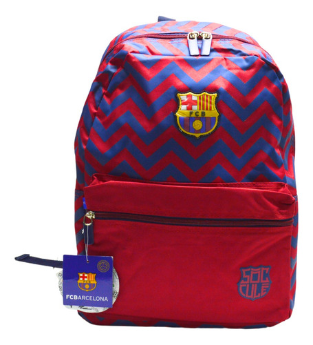 Mochila Escolar Primaria Para Niño  Fc Barcelona 147241