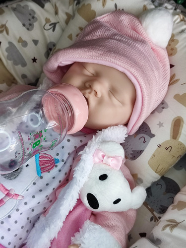 Bebe Reborn Original Silicona Solida Suave Blando Girl Boni