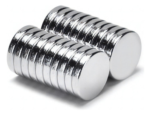 10pcs. Imã Super Forte 10x2 Redondo Pastilha 10mm X 2mm N35