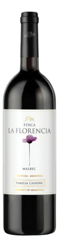 Vino Finca La Florencia Malbec 750ml Familia Cassone