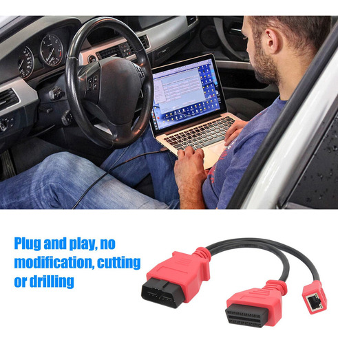 C Programaçao Cabo Connector Ethernet Obd2 Adaptador Autel