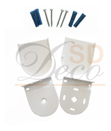 Soportes Para Cortinas Roller 45 Mm X Par - Sd Deco