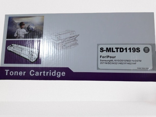 Toner Compatible S-mltd119s Bk Para S-scx4521hf