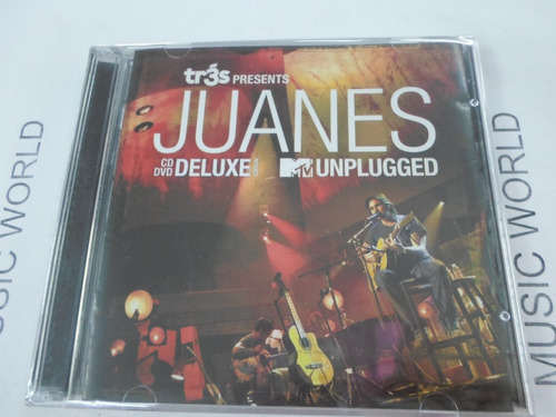Juanes Unplugged Cd + Dvd Deluxe Disponible