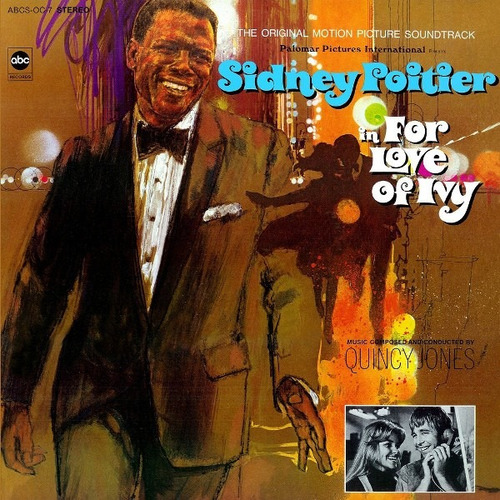 Sidney Poitier For The Love Of Ivy Quincy Jones Lp Pvl