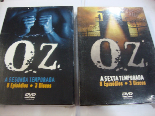 Box Oz - 2ª + 6ª  Temporada Original E Lacrado Em Dvd