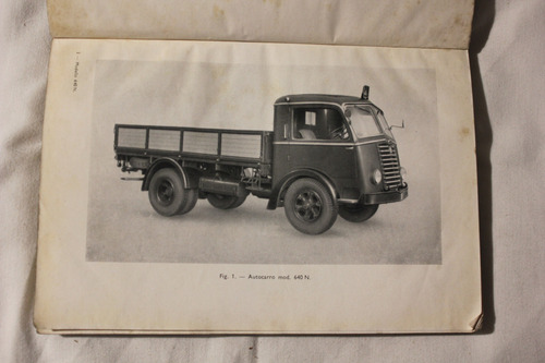 Fiat 640n Y 640 Rn 1949 Manual De Uso Y Manutencion (Usado)