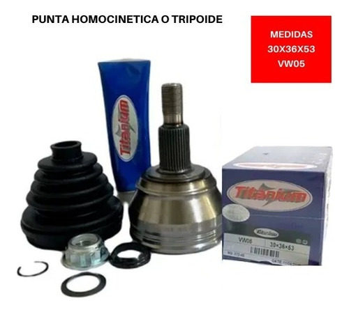 Punta Tripoide Volkswagen Clasico Gl 2.0 2014