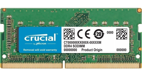 Memoria Sodimm 8gb Ddr4 Para Notebook Dell Hp Asus Msi Mac