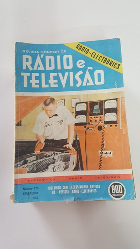 Monitor De Rádio E Televisão - Lote 04 *****