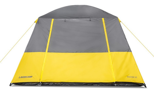 Imagen 6 de 8 de Carpa Pucon Vi 6 Personas Bosscamp 3000 Mm Cubre Techo Largo