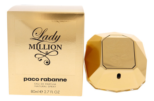 Perfume Lady Million De Paco Rabanne, 80 Ml, Para Mujer