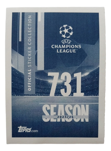 Figuritas Champions League 2024 Topps - Greatest Of All Time 731- Javier Zanetti