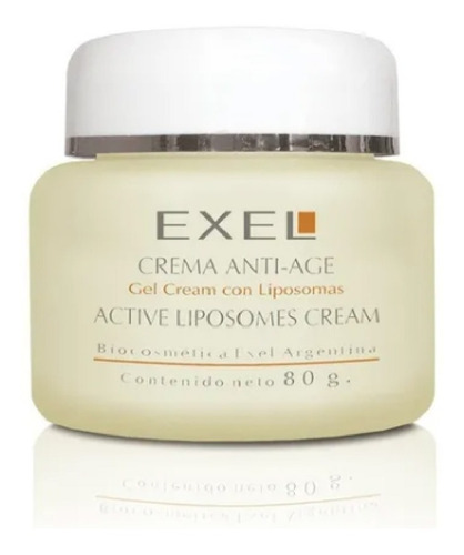 Imagen 1 de 1 de Crema Antiage Con Liposomas Nutritiva Hidratante Exel 80ml