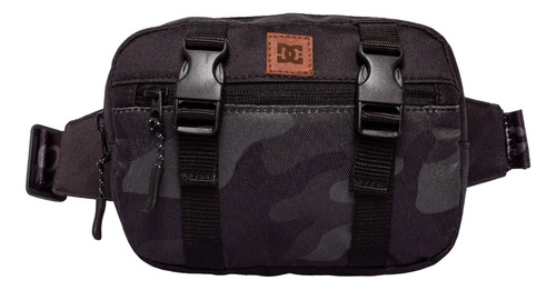 Riñonera Dc Shoes Modelo Safari Negro Camuflado Exclusiva