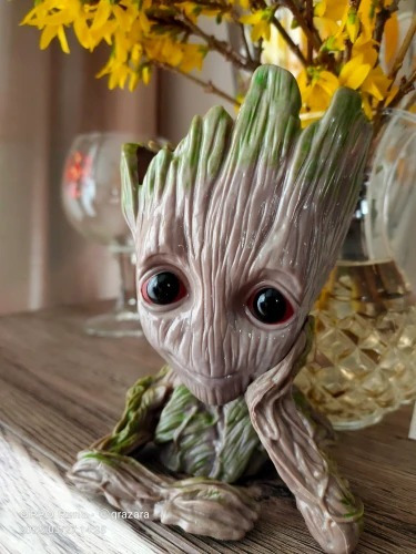 Groot Macetero Guardianes De La Galaxia - Baby Groot 14cm