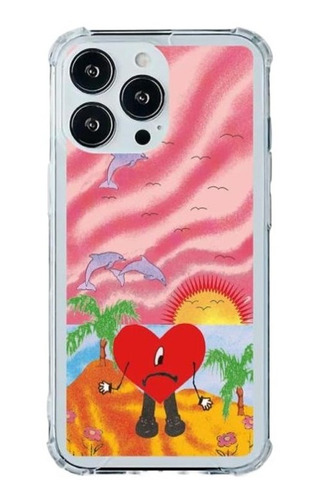 Funda Transparente De Bad Bunny Para Samsung Galaxy J6 Prime