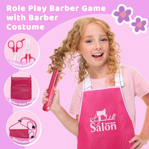 Juego De 46 Juguetes De Peluquería Para Niñas, Juego De Jueg