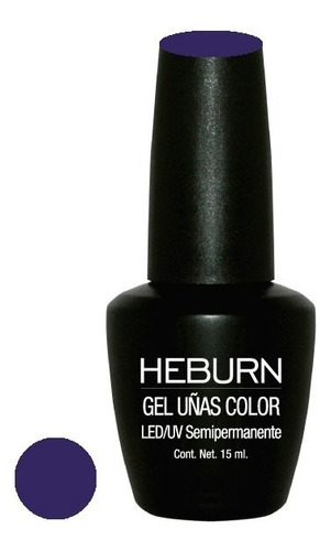 Esmalte Semipermanente Heburn Color Gel Led/uv 15ml