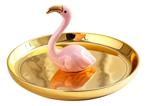 G Bandeja De Anillos De Pendientes De Collar Oro