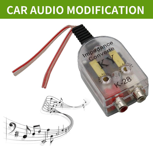 Reemplazo Convertidor De Audio Rca Para Automovil