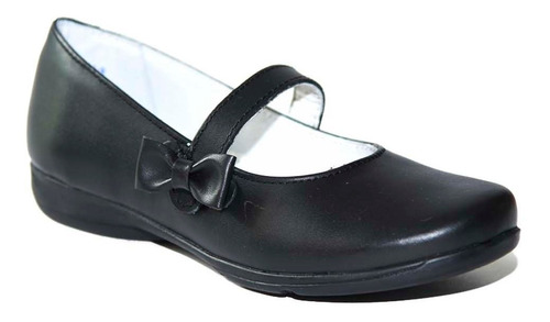 Zapato Niña Dogi 622 Piel Negro Escolar Arco 18/21