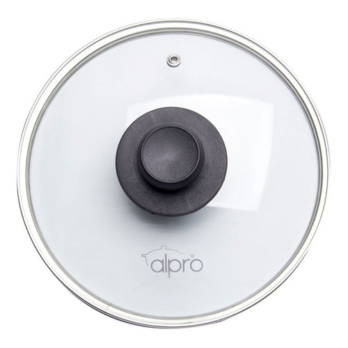 Tapa Cristal Templado Alpro Valvula Salida Vapor Cocina 32cm