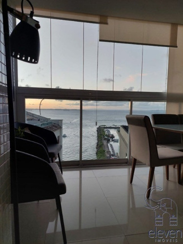 Imagem 24 de 28 de Apartamento Para Venda Comercio, Salvador ( Clock Marina)1 Dormitório Sendo 1 Suíte, 1 Sala, 1 Banheiro, 1 Vaga, Vista Mar, Mobiliado, - Mc03 - 70652776