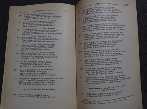 Libro De Buen Amor - Arcipreste De Hita (Usado)