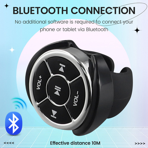Botón Multimedia Inalámbrico Bluetooth Con Mando A Distancia