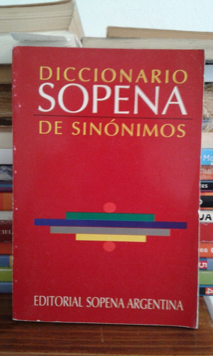 Diccionario De Sinonimos  Sopena