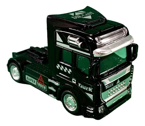 Miniatura Caminhão Carroceria Carreta Super Truck De Ferro