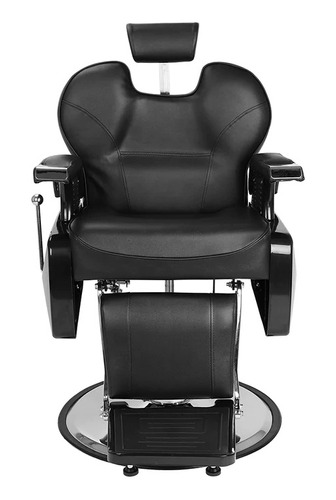 Sillon Barbero Negro Peluqueria Profesionar Hb-a101