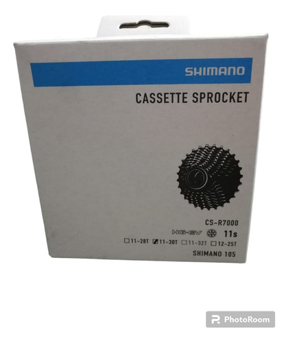 Cassette Shimano 105 Cs-r7000 11-30t 11v Para Bicicleta