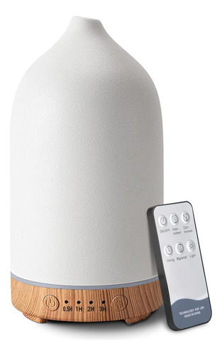 Difusor De Aceite De Cerámica De 100 Ml Difusor Ultrasónico