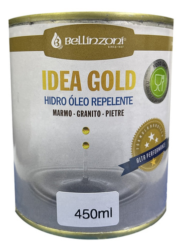 Hidro Óleo Repelente Idea Gold Bellinzoni P/ Mármore Granito