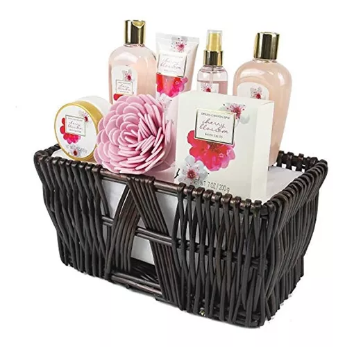 Cesta Regalo para Mujer Rosé